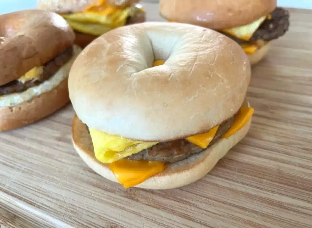 Steak Egg Cheese Bagel Meal