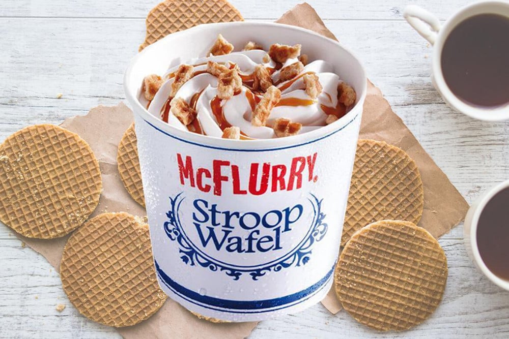 Stroopwafel-Mcflurry