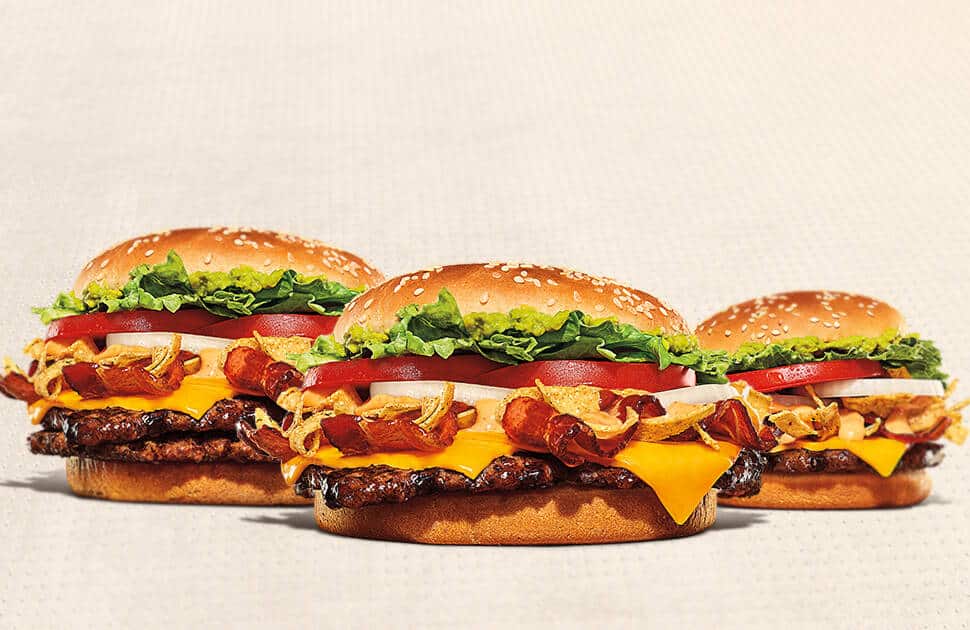 Whopper with bacon