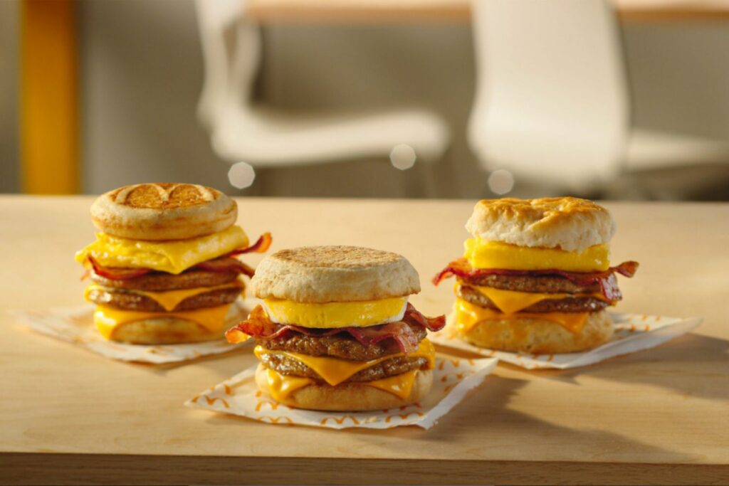 breakfast sandwiches