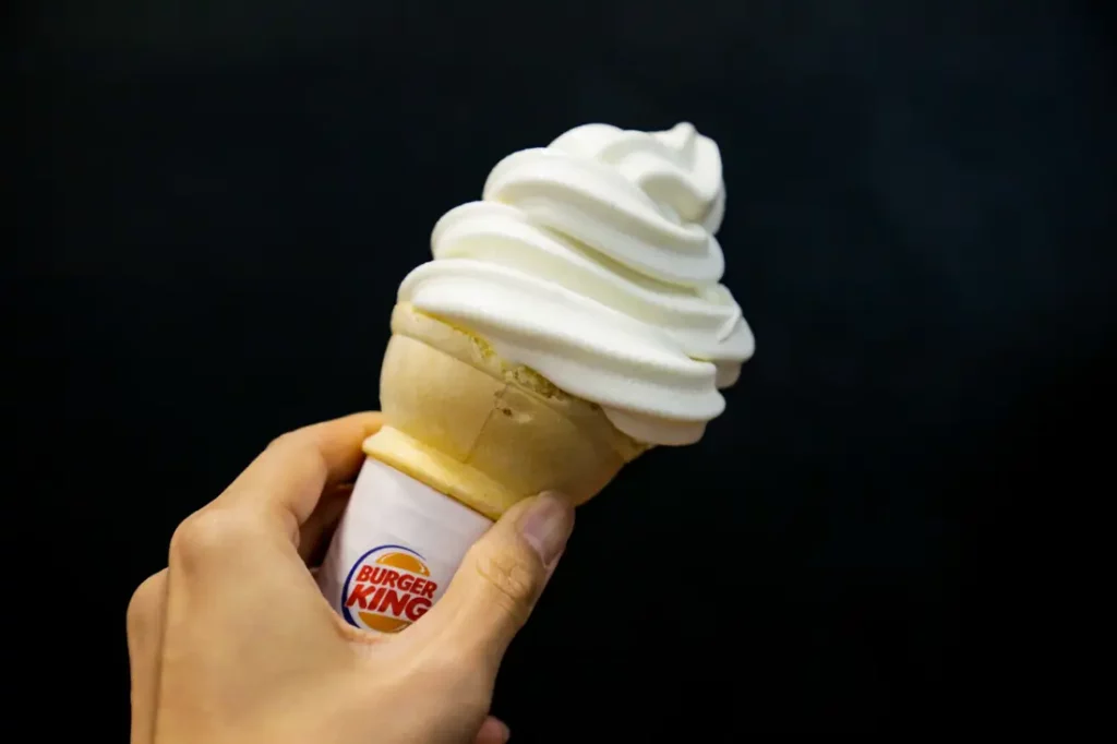burger king vanilla soft serve