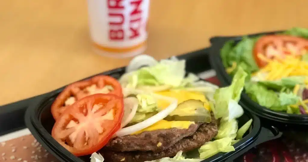 burger king whopper without bun