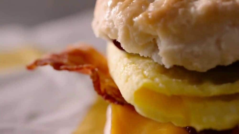 Bacon, egg and cheese McMuffin
