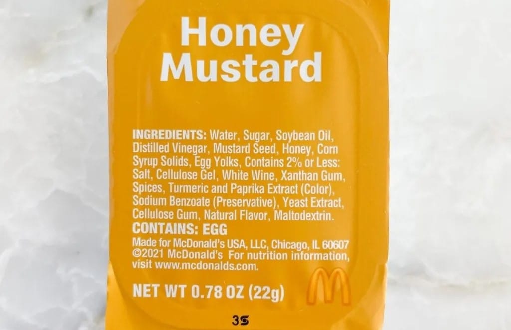 honey mustard sauce
