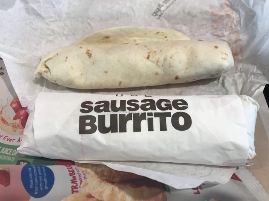 Sausage Burrito