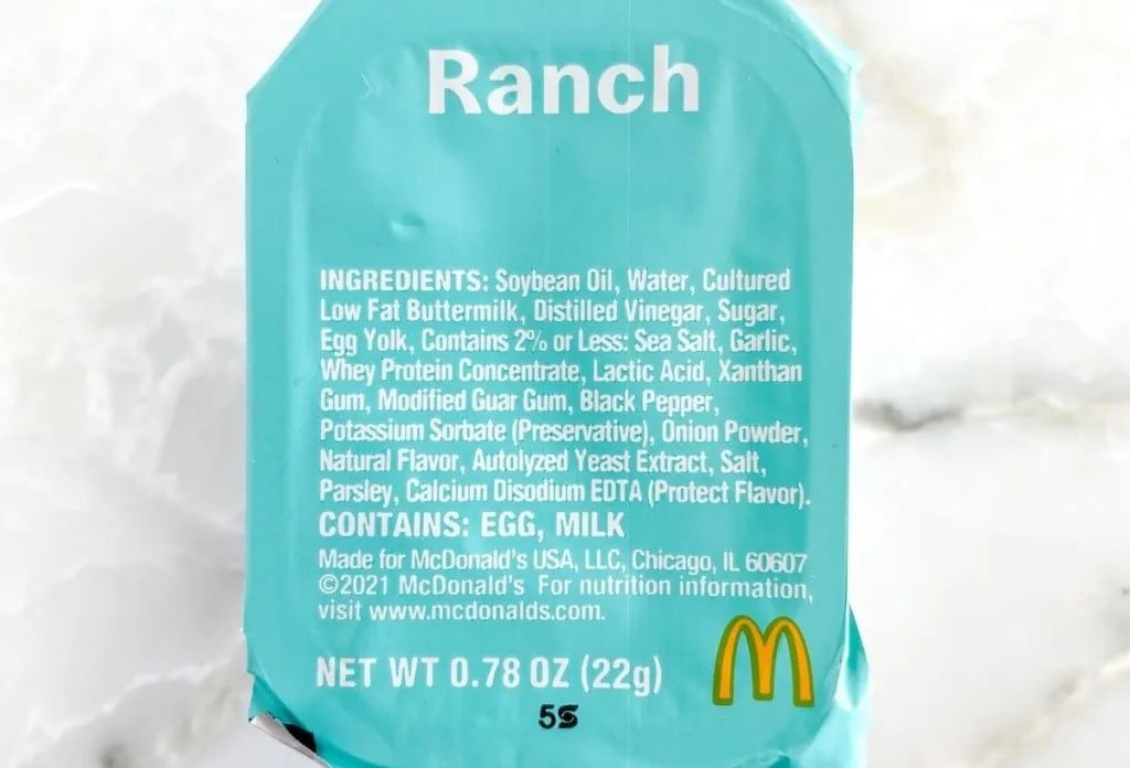 ranch sauce