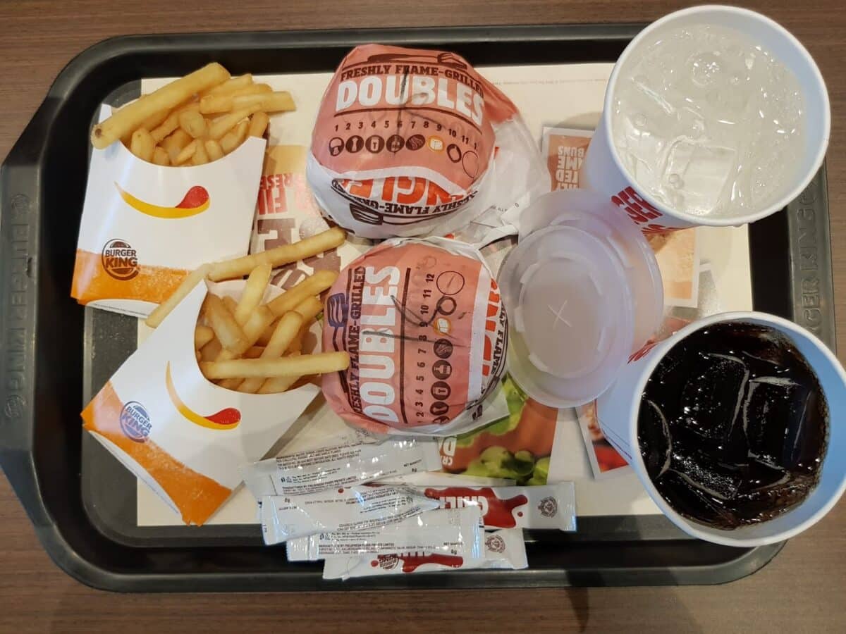 Burger King 2 for $ 10 deal