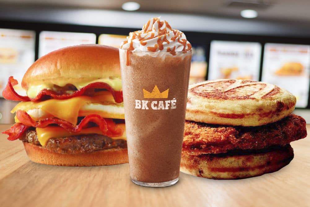 Burger King Value Menu During Breakfast Time