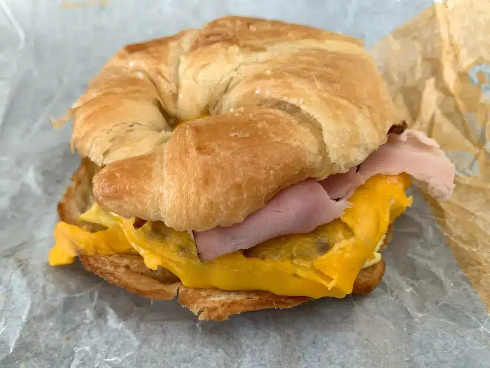 Egg & Cheese Croissan’wich