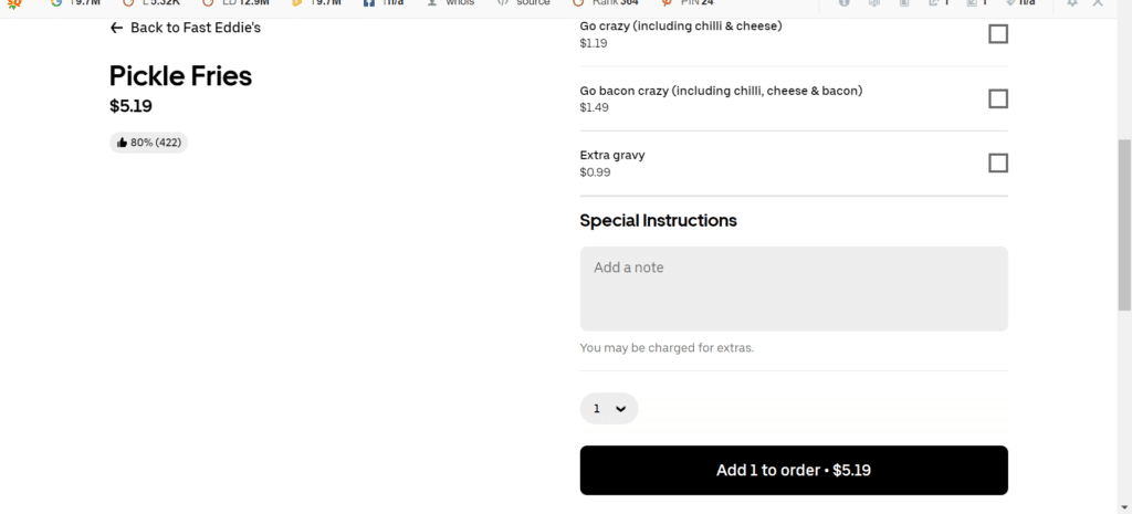 Fast Eddie's Add to cart