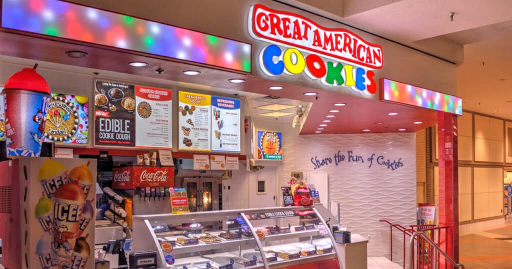 Great American Cookies restaurant