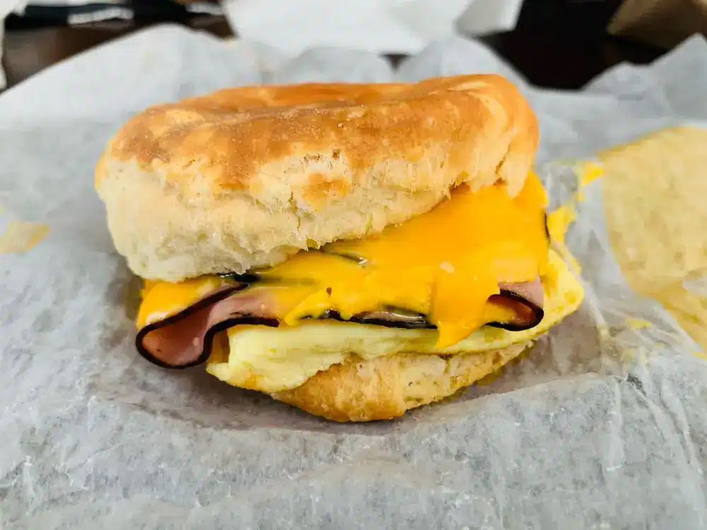 Ham, Egg, & Cheese Biscuit