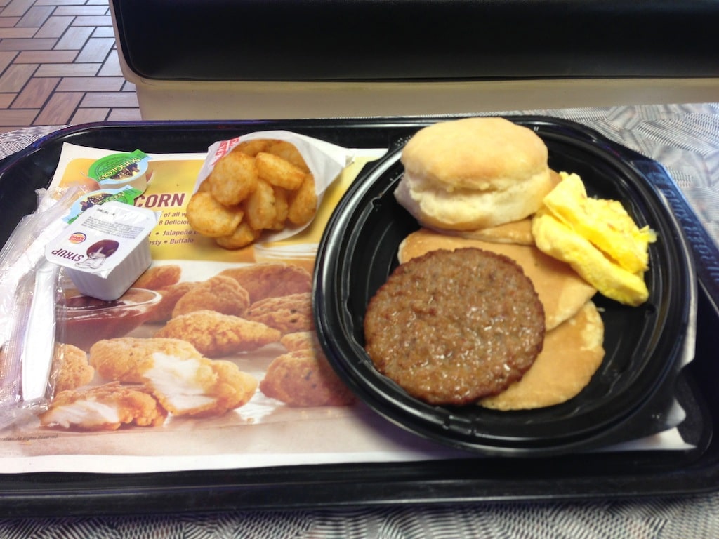 Pancake & Sausage Platter