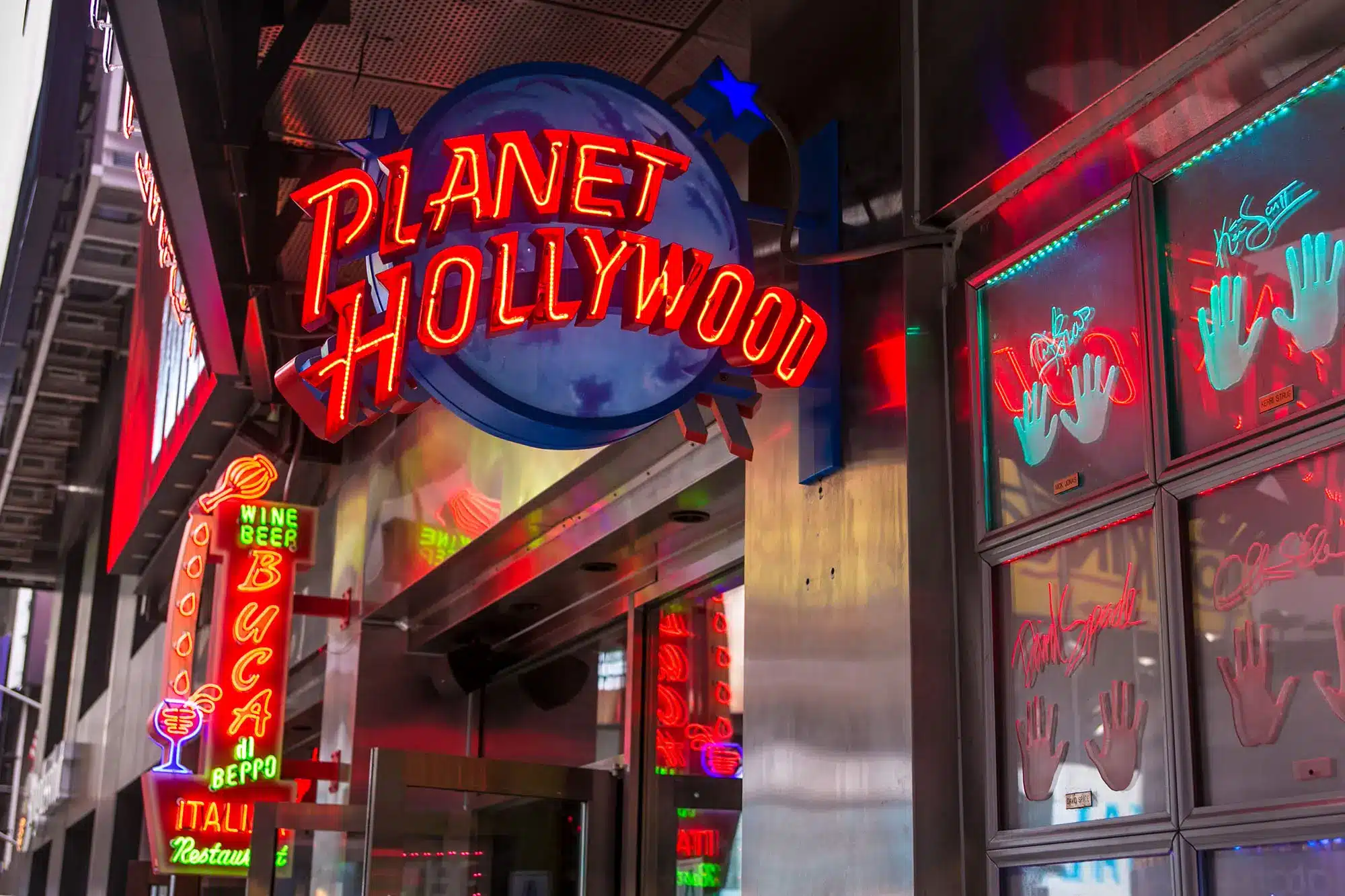 Planet Hollywood restaurant