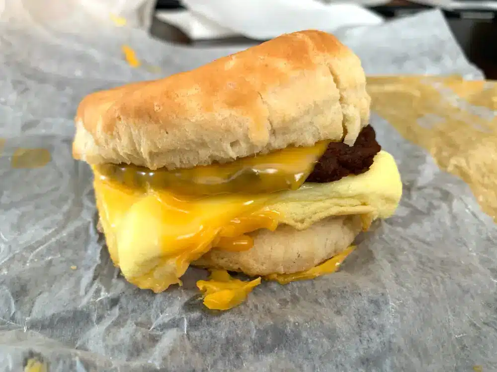 Sausage, Egg, & Cheese Biscuit