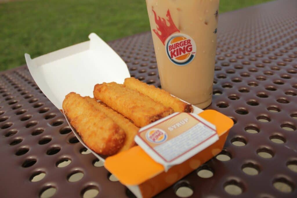 burger king French toast sticks