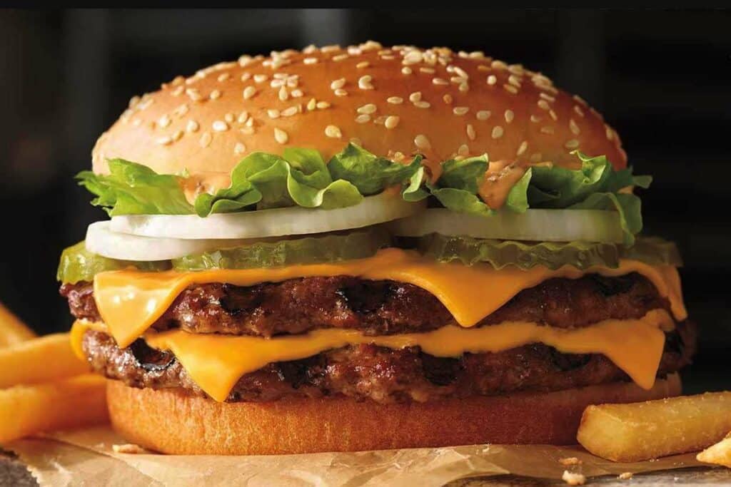 burger king hamburger