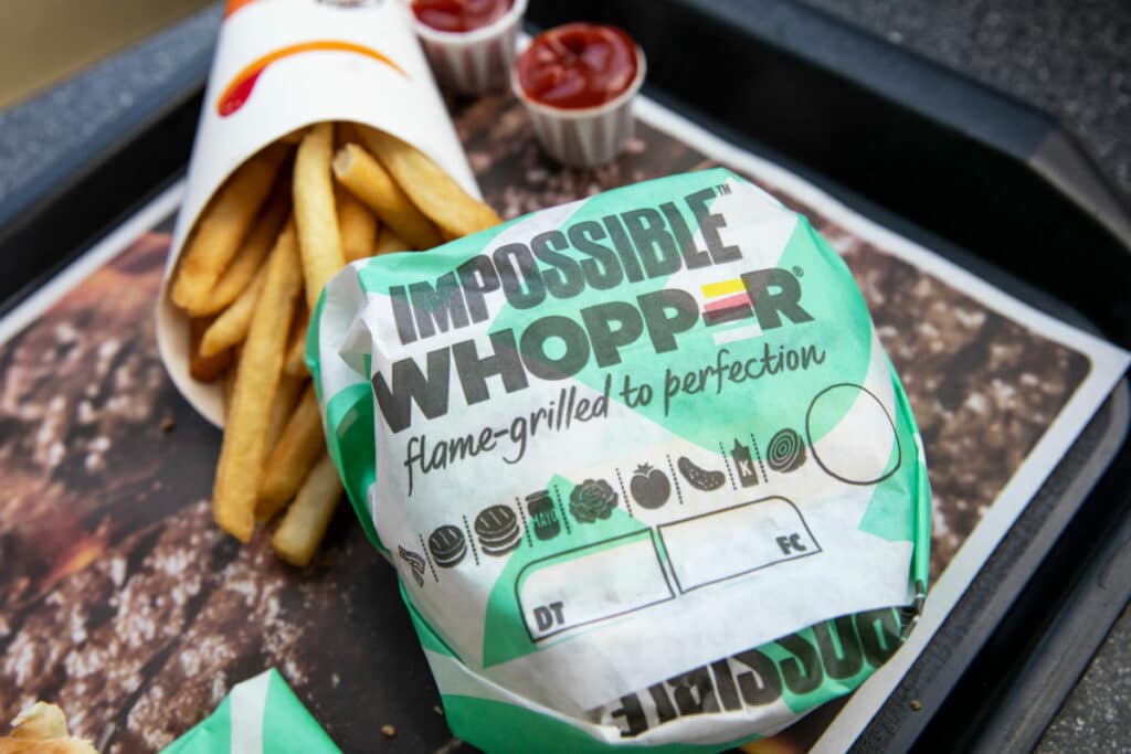 Whopper and fries