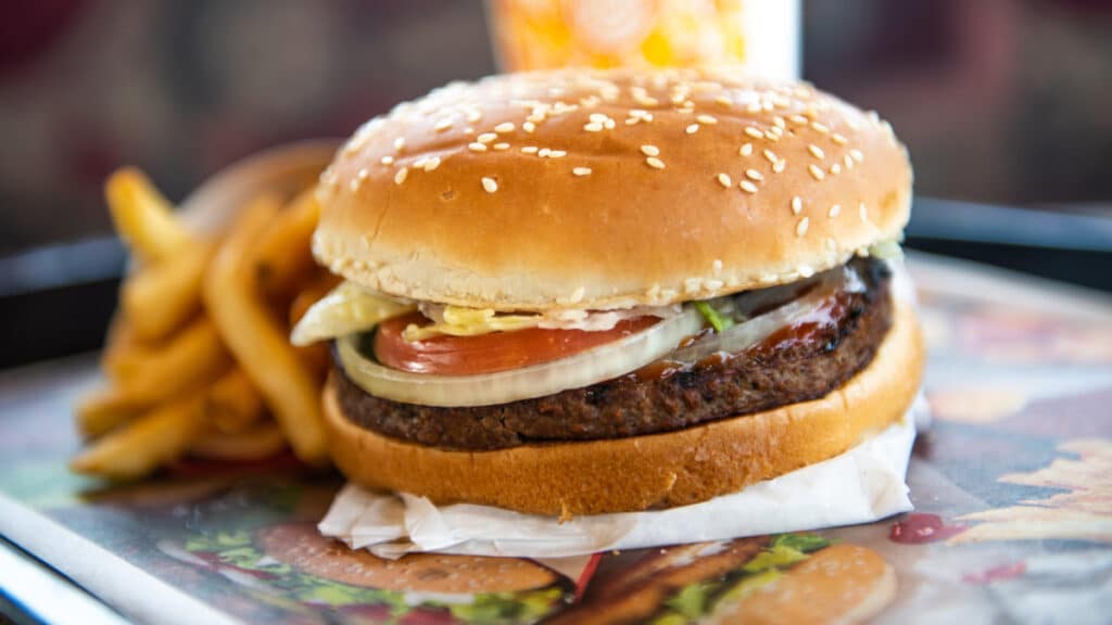 whopper vs quarter pounder