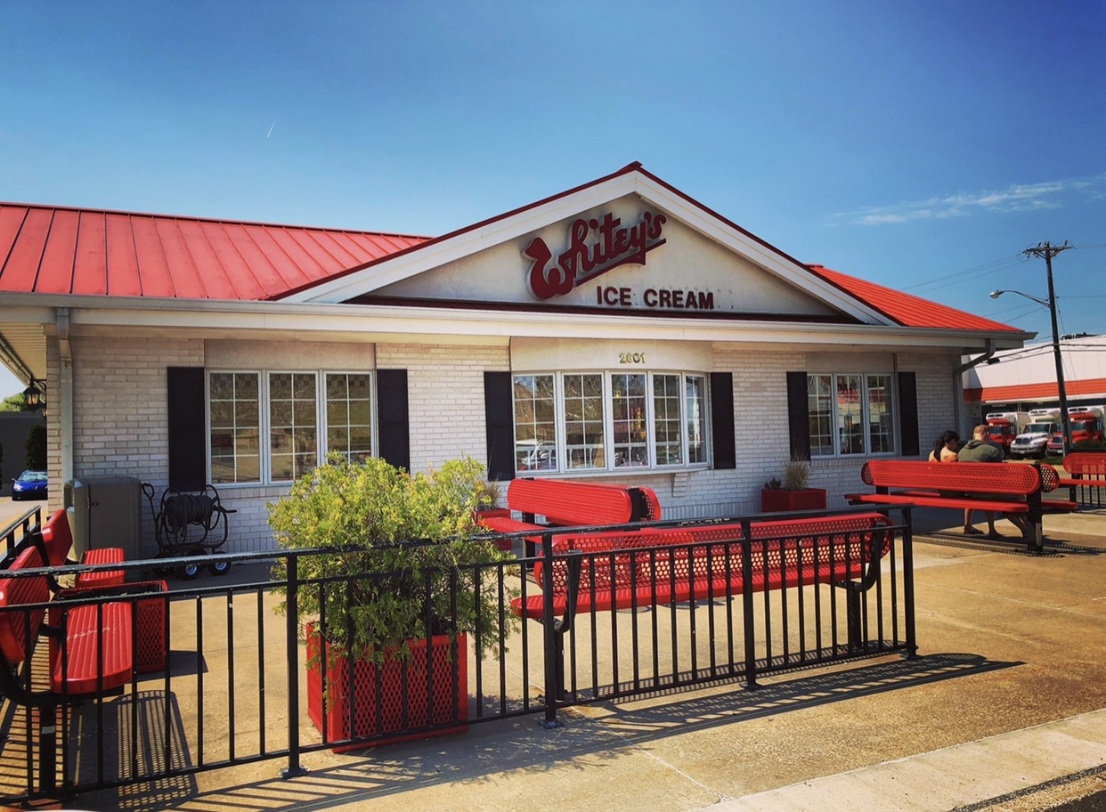 Whitey’s Ice Cream restaurant