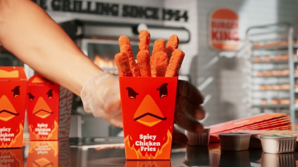 BK Spicy chicken fries