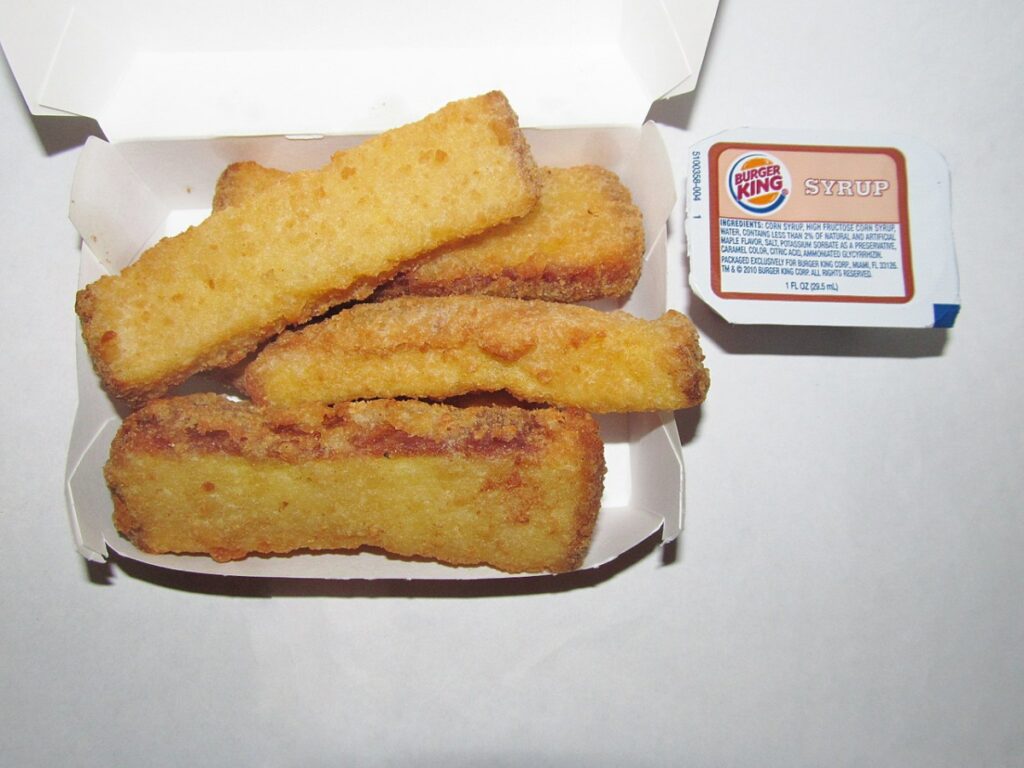 Burger_King_French_Toast_Sticks_and_syrup_