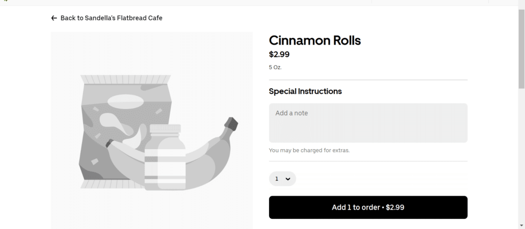 Sandella's Flatbread Cafe And Catering Add to Cart