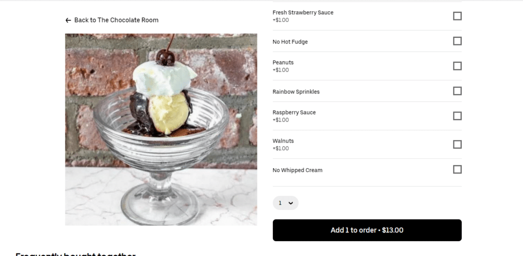 The Chocolate Room Add To Cart