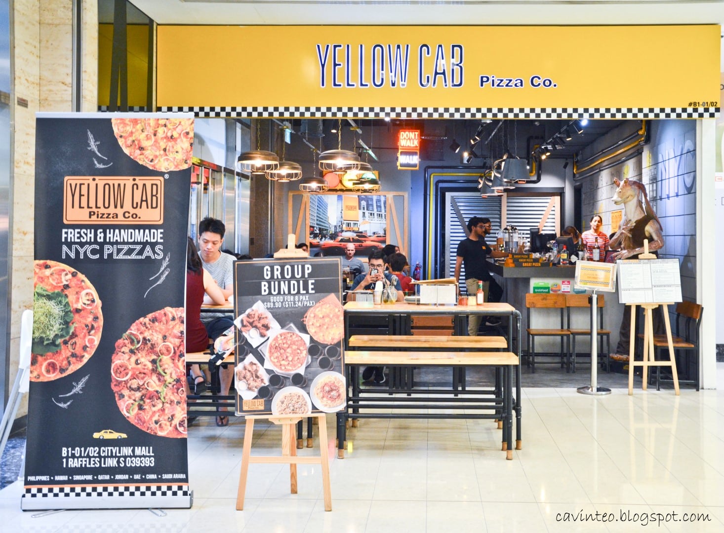 Yellow Cab Pizza Co. Restaurant