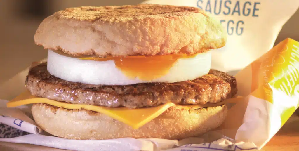 Can you reheat McMuffin the next day?