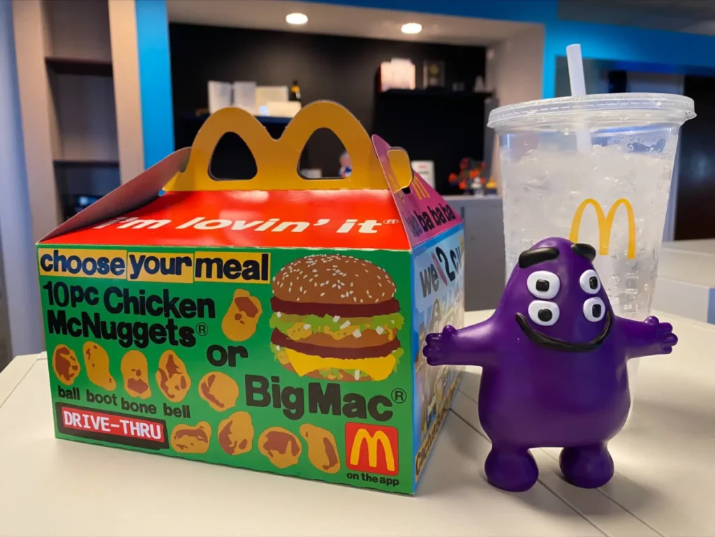 Happy meal adult toy