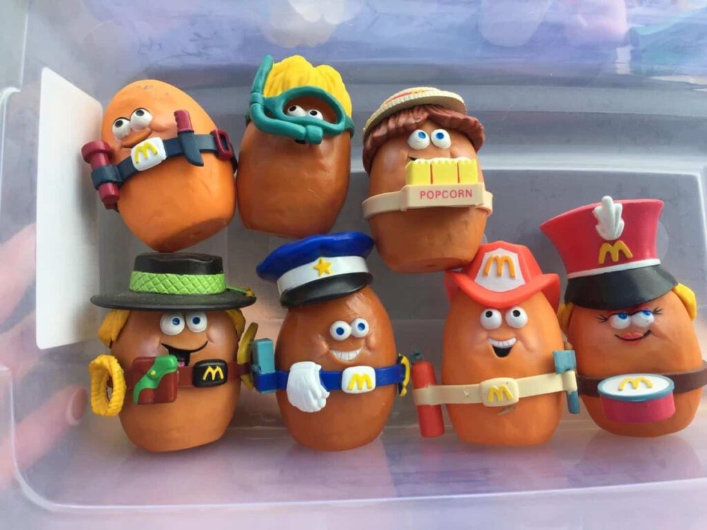 Rare happy meal toys of MCD