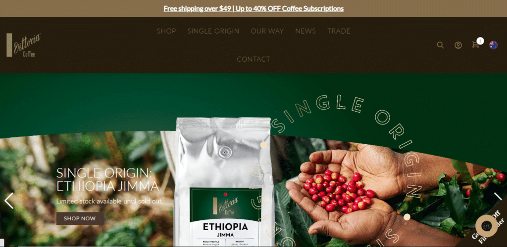 Vittoria Coffee Official Website