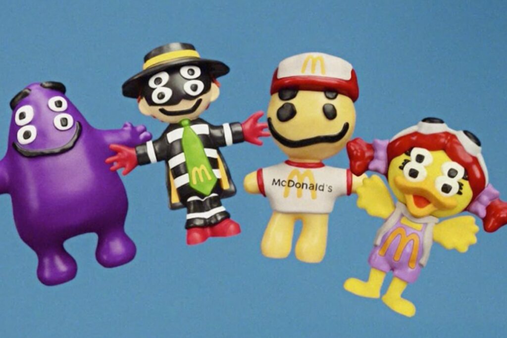 Happy meal toys of MacDonald's