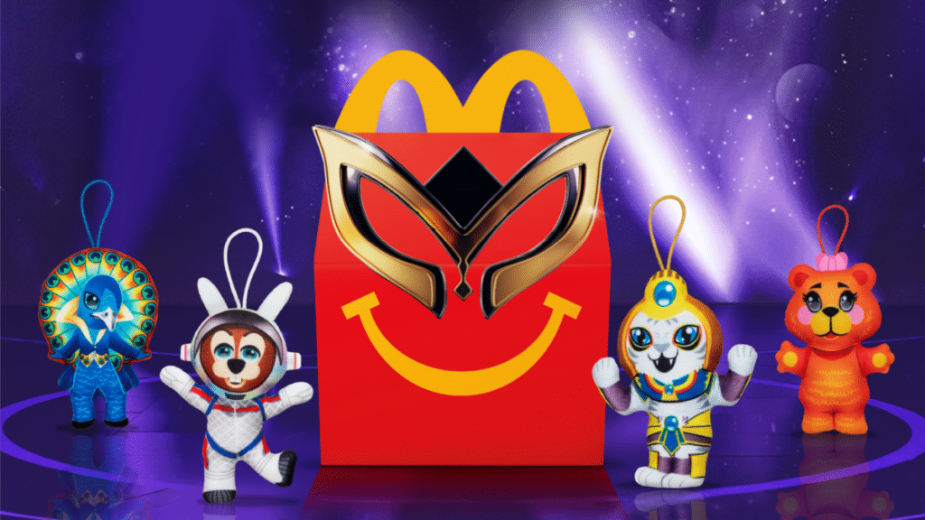 Happy meal toys have beautiful look