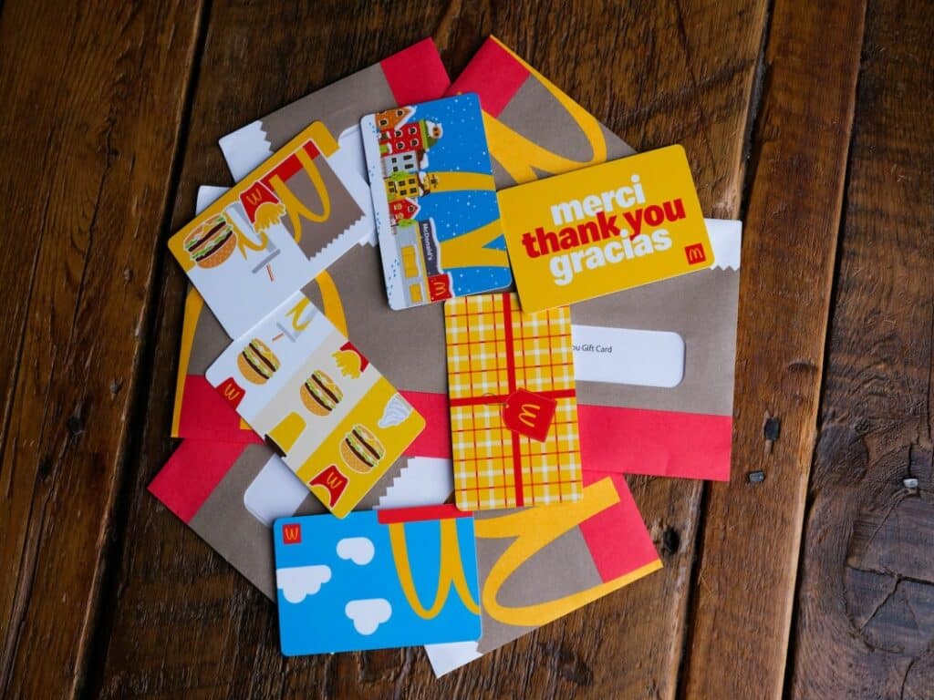 Are There Different Types Of McDonald's Arch Cards