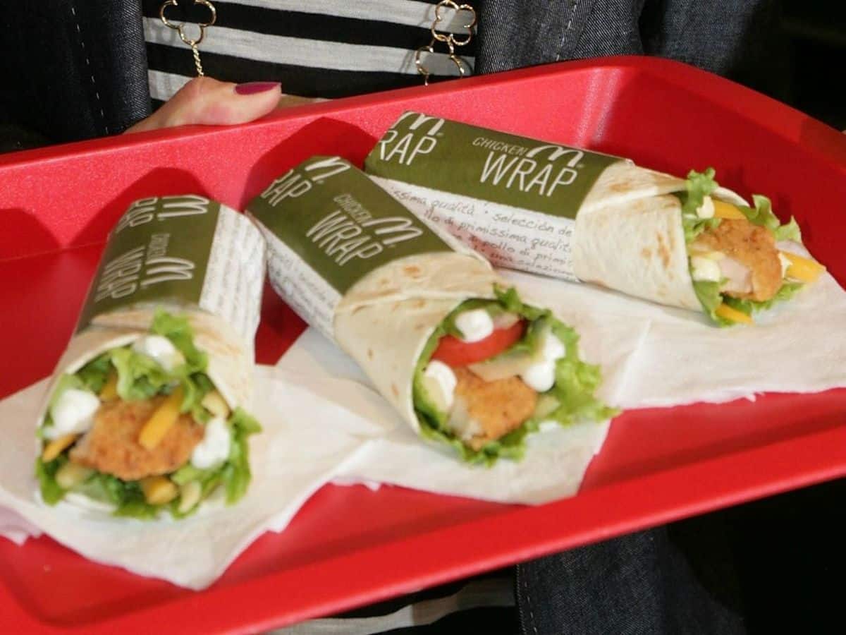 Does McDonald's have snack wraps?