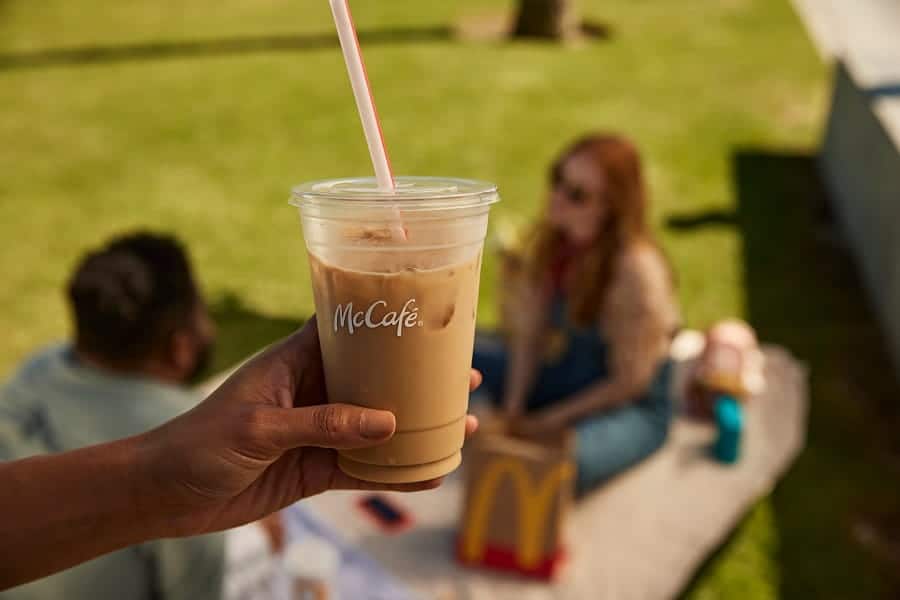 Iced Caramel Latte