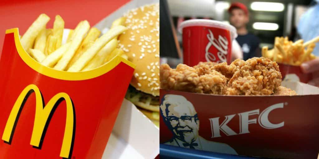 KFC VS McDonald's
