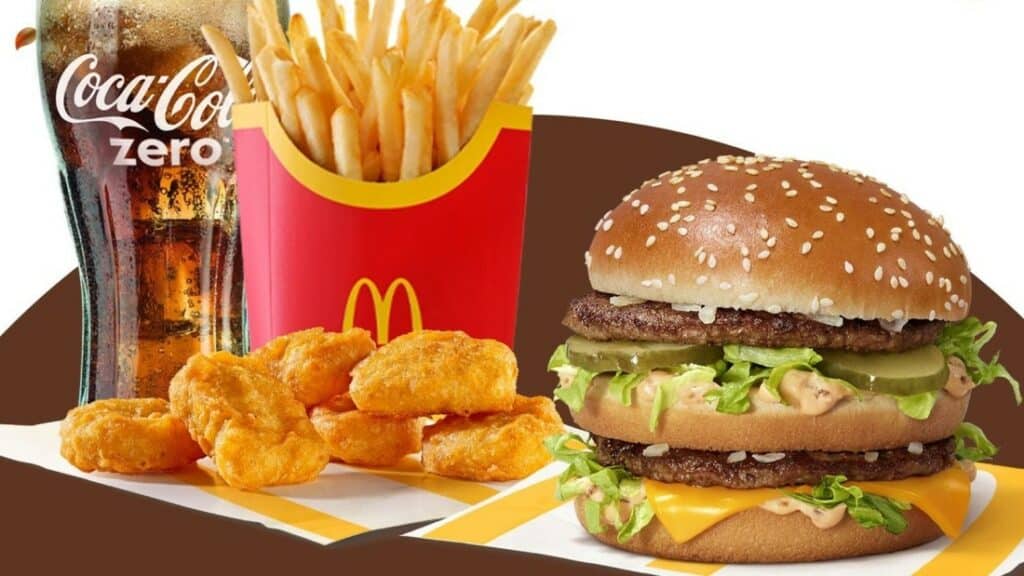 McDonald's menu offerings