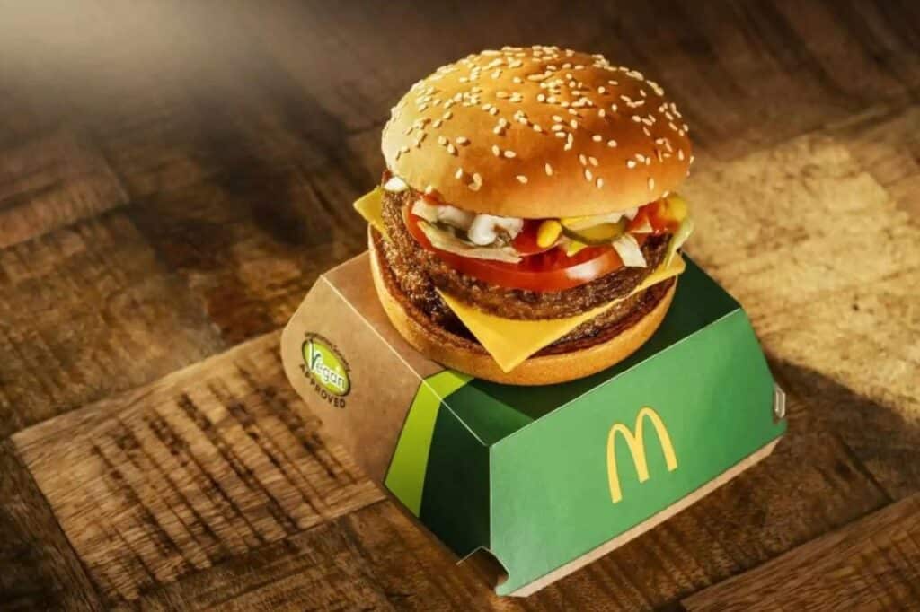 Was The McPlant Burger Cooked Separately