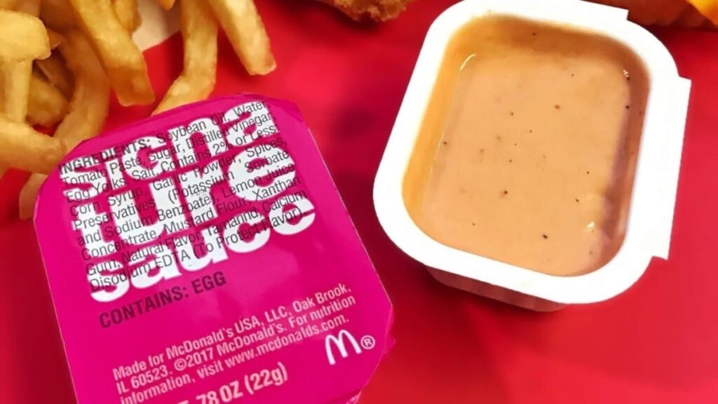McDonald's breakfast sauce