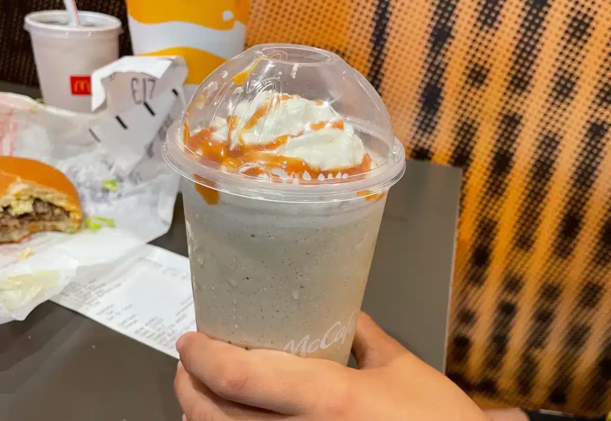 McDonald’s Caramel Frappe