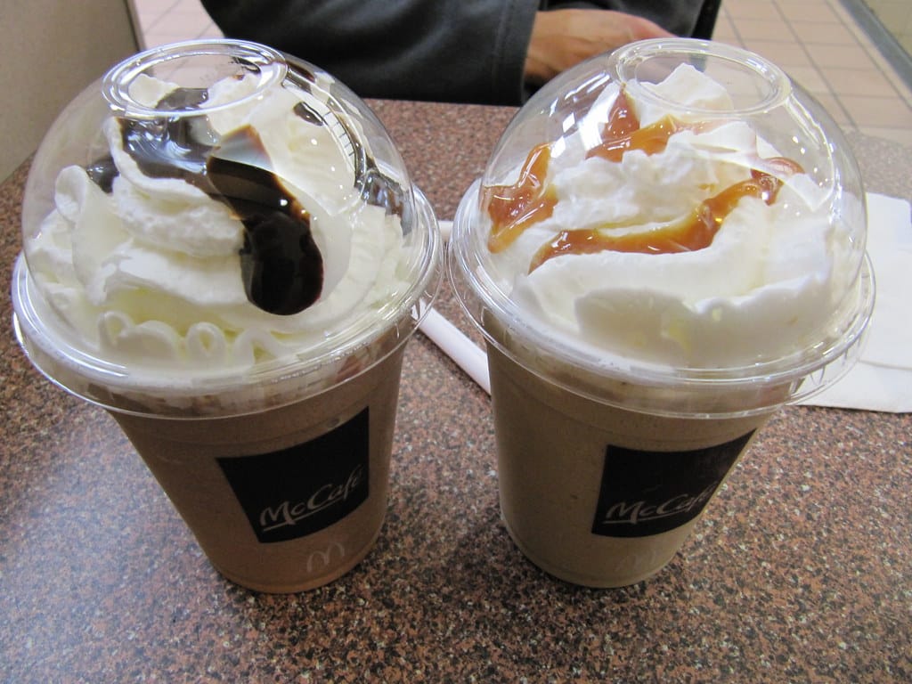 McDonald’s Caramel Frappe