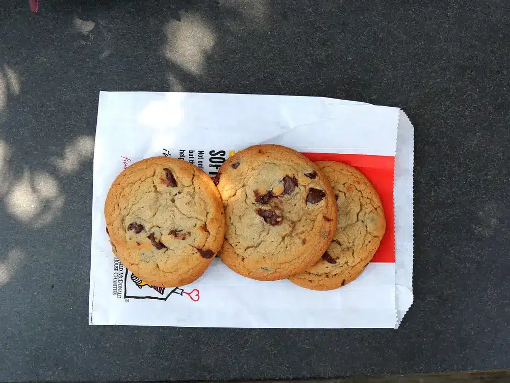 McDonald's Chocolate Chip Cookies Ingredients