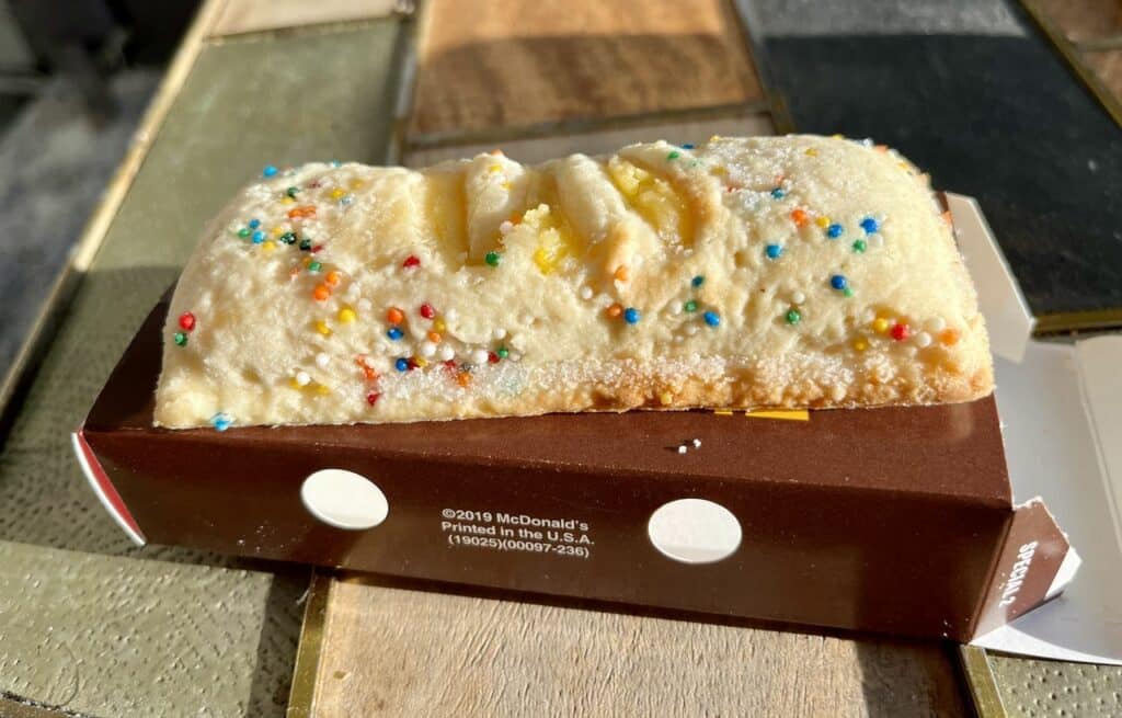McDonald's Holiday Pie