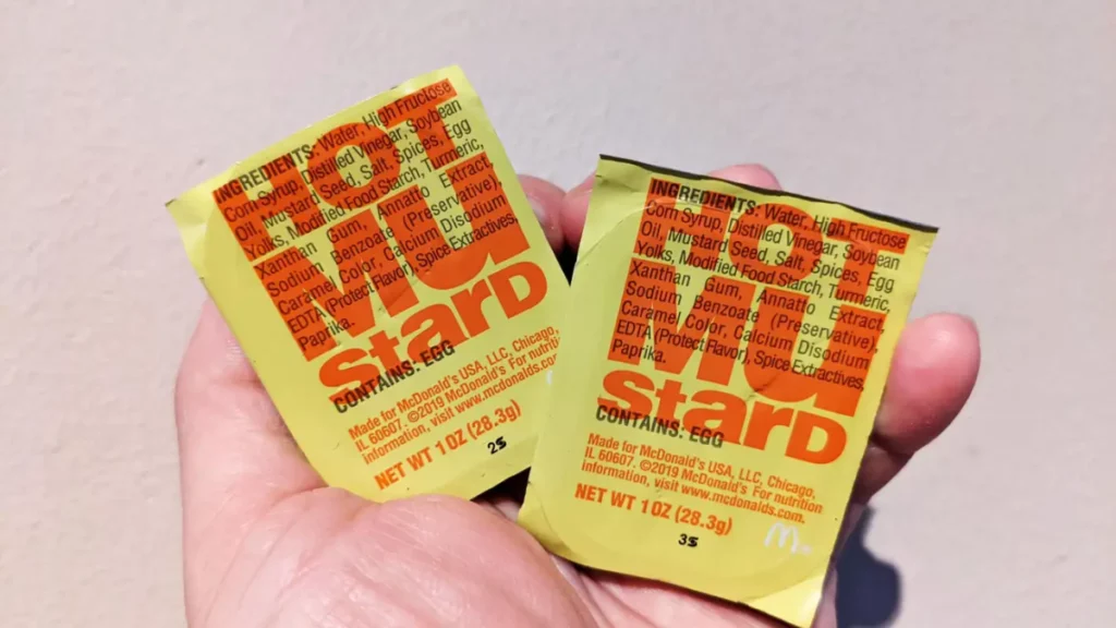 McDonald’s Hot Mustard Sauce