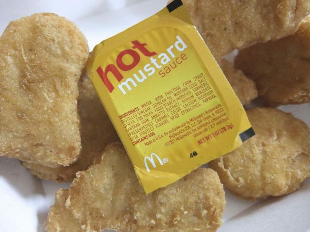 McDonald’s Hot Mustard Sauce