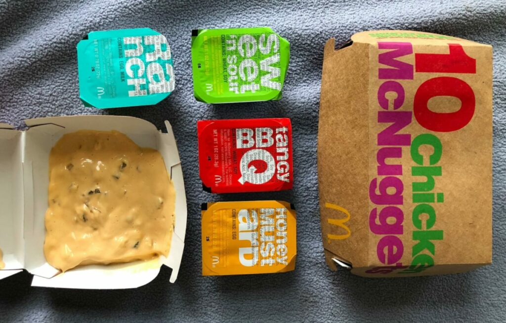 McDonald's breakfast sauce