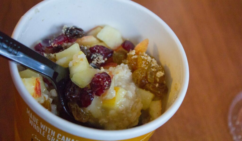McDonald's oatmeal